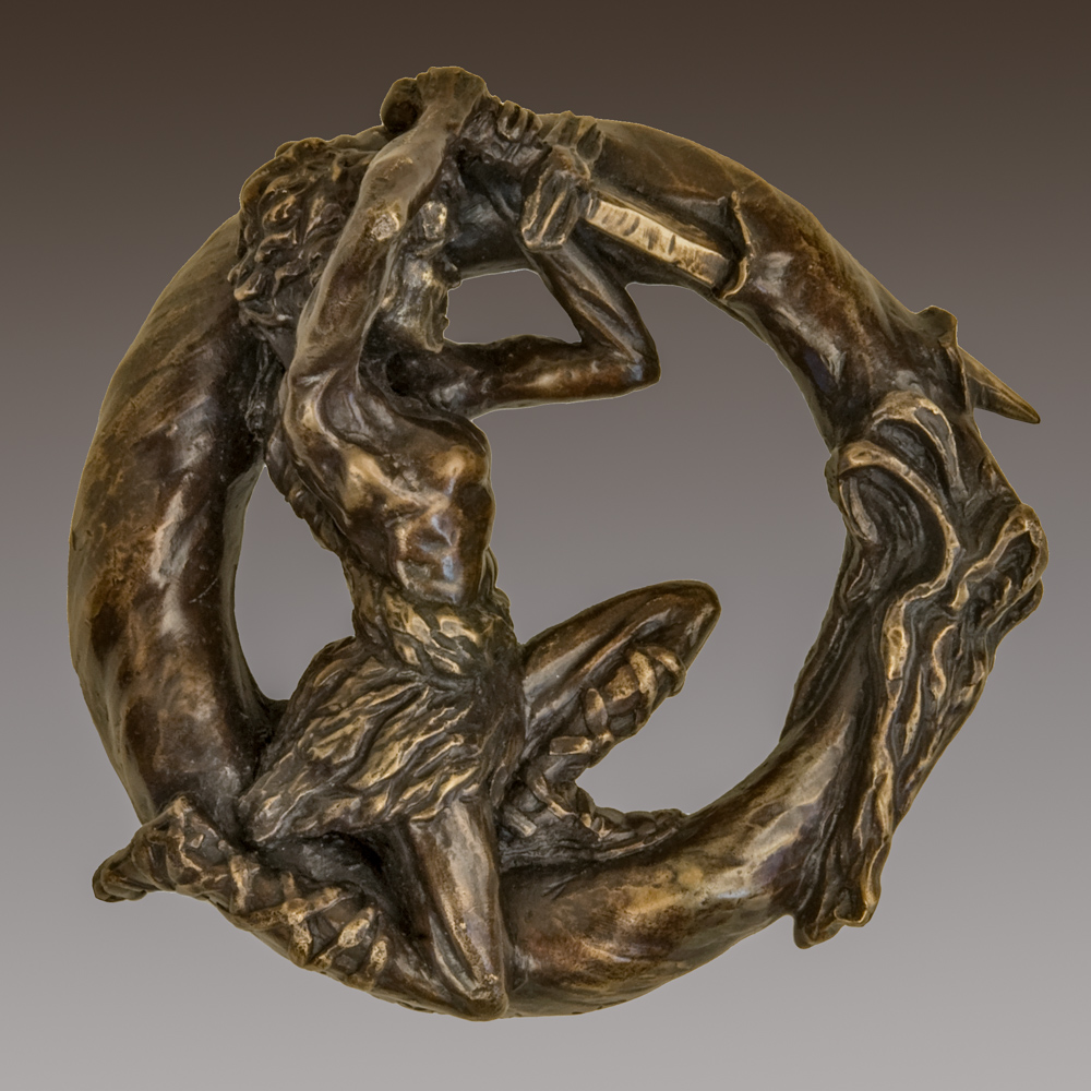 bronze sculpture by Janet K. MacKay