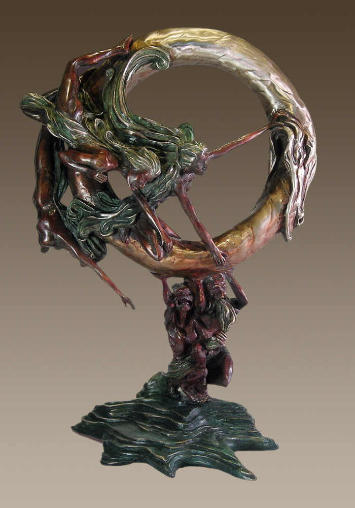 bronze sculpture by Janet K. MacKay