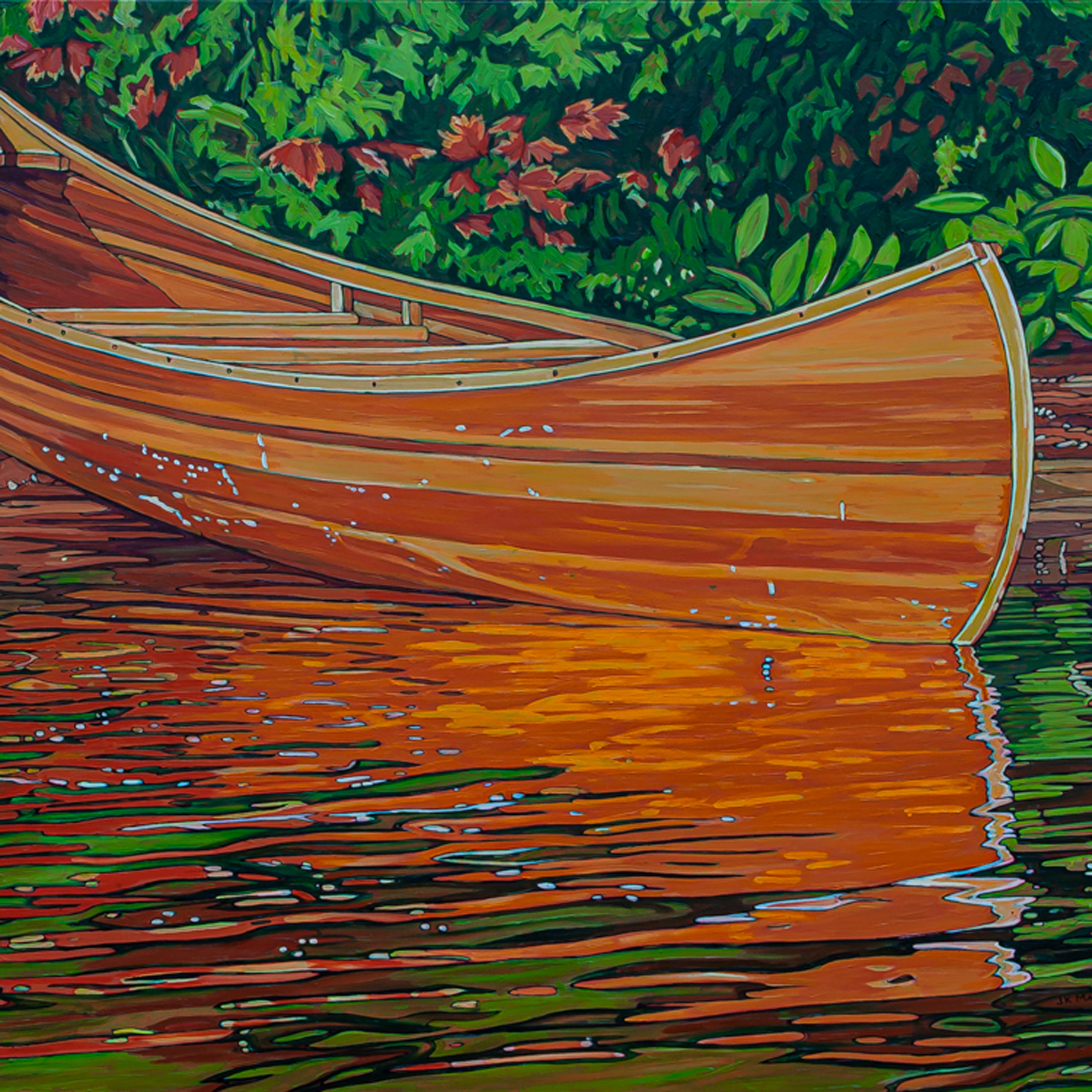 Autumn Canoe